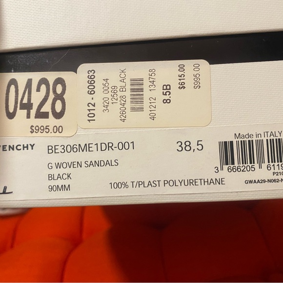 Givenchy G Woven Sandals - Picture 10 of 12